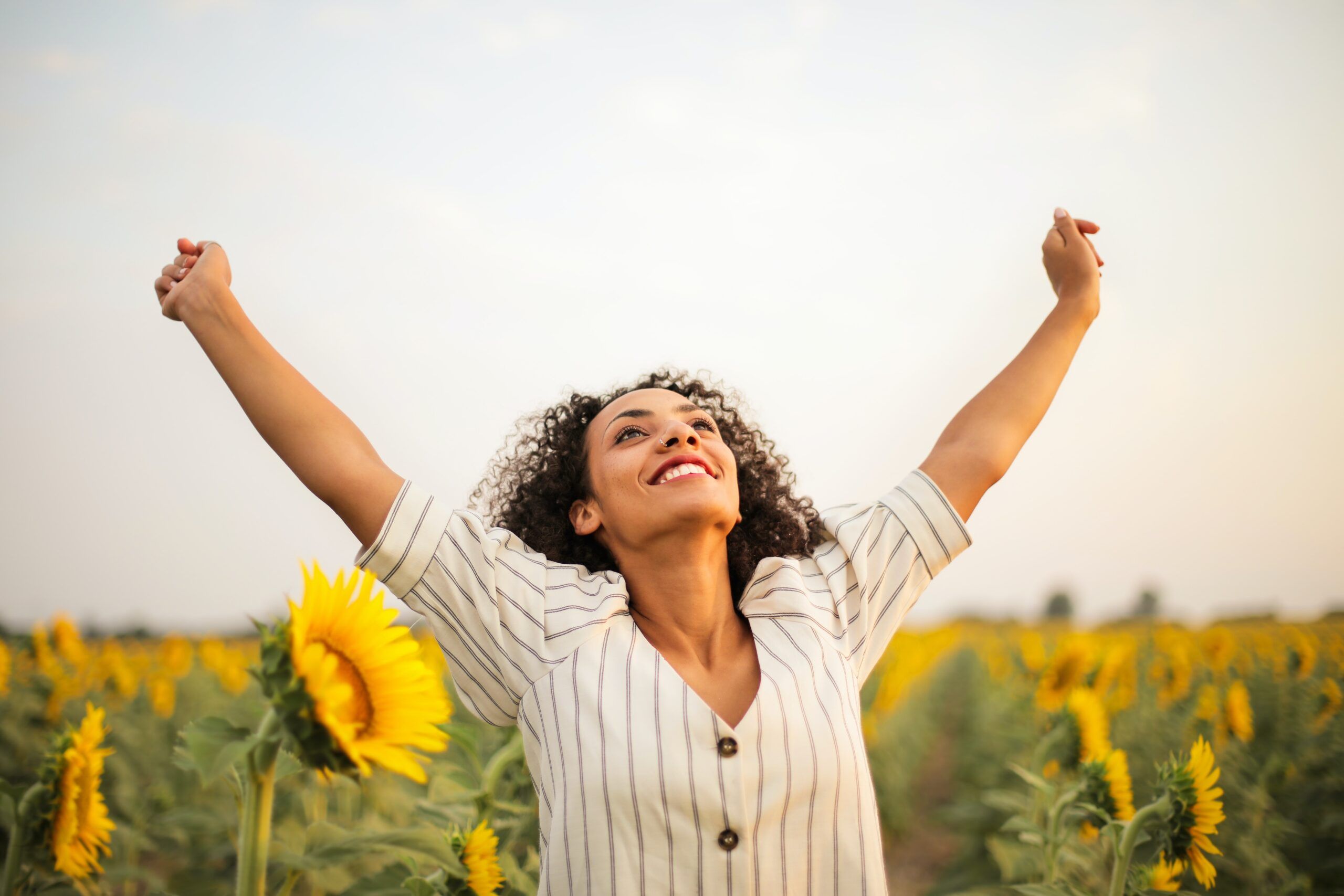 A Woman Saying Self-Love Affirmations for Women